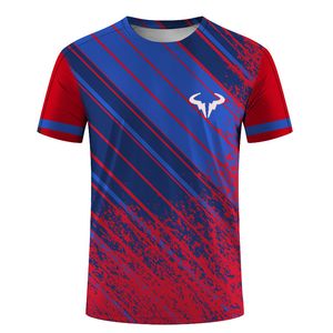 T-shirts pour hommes Série Badminton et Tennis Imprimé en 3D pour hommes et femmes Sports extrêmes de plein air T-shirt à manches courtes et col rond 230715