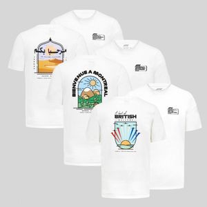 T-shirts pour hommes Cotton Collection 2023 Canada GP Tshirt British Saudi Arabia Formula One Racing Suit Fan Shirt 230711