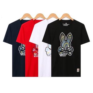 Tshirts Men's’s Designer Mens T-shirt Psychological Rabbit imprimé rond Cou à manches courtes Summer Summer Highs Quality Palm Letter Imprime