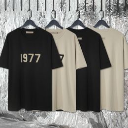 T -shirts voor heren Essentials Top Kwaliteit 1977 Glokted t -shirt 100 katoen T -shirt losse mannen vrouwen korte mouw extra grote sportkleding 230221