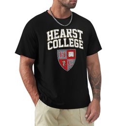 Mannen TShirts Hearst College TShirt vintage kleding T-shirt voor een jongen grappige t-shirt kawaii shirts mannen 230731