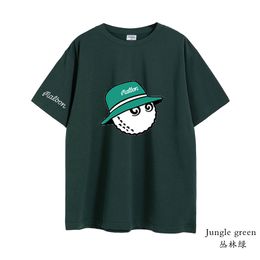 Heren t -shirts malbon golf t -shirt mannen vrouwen 2023 zomer katoenen top emmer hoed korte mouw mode paar losse kleding 230418