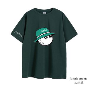Camisetas de hombre Malbon Golf camiseta hombres mujeres 2023 verano algodón Top sombrero de cubo manga corta moda pareja ropa suelta 230418