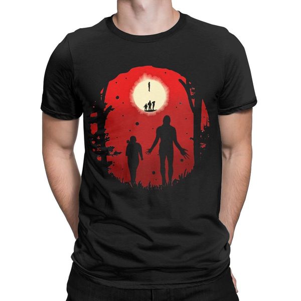 T-shirts pour hommes Max Running From Vecna Iconic Scene Hipster T-shirts en pur coton à manches courtes Stranger Things saison 4 Tops à col rond 4XL 5XL 230110