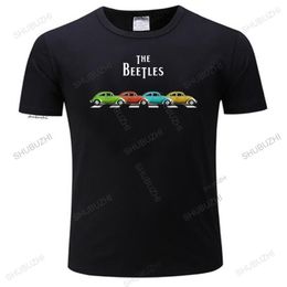 Camisetas para hombres Camiseta de alta calidad de verano para hombres Classic Vintage Buggy Car The Beetles Old Bugs Lover unisex moda cuello redondo camiseta negra 231031