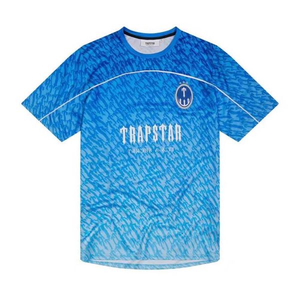 T-shirts pour hommes nouveau Trapstar London t-shirt à manches courtes unisexe bleu pour hommes mode t-shirt hauts hommes t-shirts Yk g