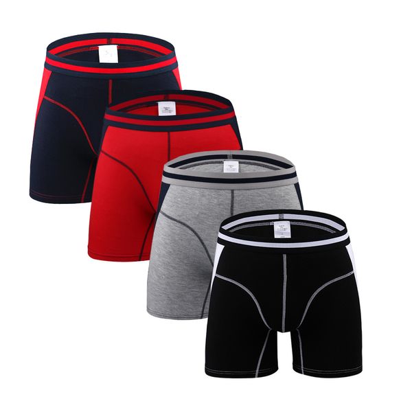 Caleçons Sous-vêtements homme boxers Micro Modal Stretch Boxer Boxer-slips fermeture Coton 4 couleurs Ultra doux