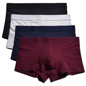 Calzoncillos tipo bóxer para hombre, ropa interior suave y cómoda de viscosa de bambú, paquete de 4 XXXL 240110