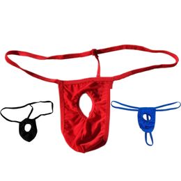 Ropa interior para hombre con una divertida abertura frontal y ropa interior Jj expuesta, tanga súper sexy, camiseta seductora y salvaje 966576