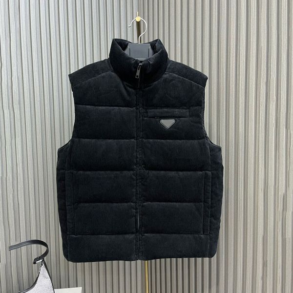 Gilet homme veste de créateur gilet luxe duvet femme gilet plume rempli matière manteau noir blanc bleu pop couple manteau