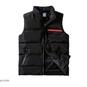 Gilet pour hommes vers le bas coton gilet conceptions femmes formelle sans manches poche doudoune automne hiver mode manteaux décontractés gilets épais pour garder Wm Puffer