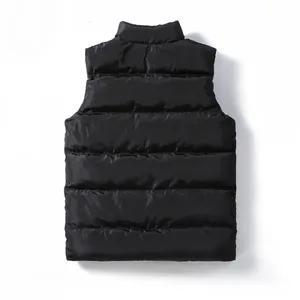 Gilet pour hommes doudoune manteaux d'extérieur sans manches style classique chaud et confortable coupe-vent extérieur épais hiver doit broderie imprimer M-3XL 001