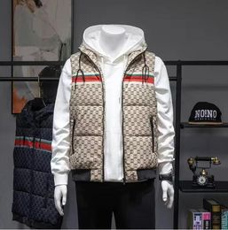 Hommes gilet gilet conceptions femmes hiver bas gilets Bodywarmer gilets Mans veste puffer extérieur chaud sans manches