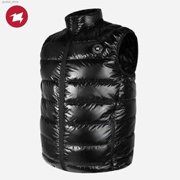 Herenvesten AEGISMAX Premium donsvest voor heren voor wandelen, klimmen, skiën, winter, mouwloos jack, ultralicht ganzendonsvest, unisex Q231129