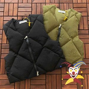 Gilets pour hommes Armée Green Layering Cole Buxton Down Vest Veste Hommes Femmes CB Surdimensionné Bras Trous Manteaux T240112