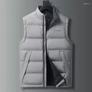 Gilet pour hommes Arrivée super grande ventre lumière et gilet mince vers le gilet d'automne hivernal décontracté plus szie 3xl 4xl 5xl 6xl 7xl 8xl