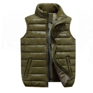 Gilets masculins automne et hiver épais choton gaiat jeune veste tendance grande taille loisir hommes