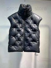 Herenvesten ontwerper herfst wintervest warme mannen dames mode lagen down jas outparterren a8ko
