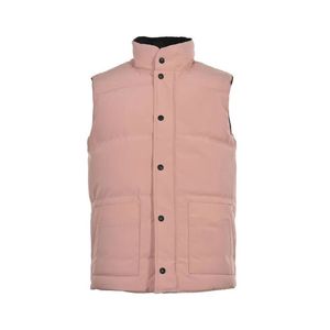 Gilets pour hommes gilet gilet gilet oie canada nouveaux vêtements oie noir et blanc gris marron version correcte gilet matelassé gilet mensdesigner gilet gilet weste