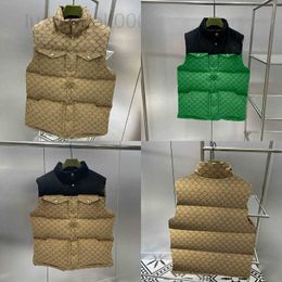 Gilets pour hommes Designer Mens Down Vest Winter Puffer Jacket Femmes Vêtements d'extérieur Hight Quality Designer Parkas RSBC