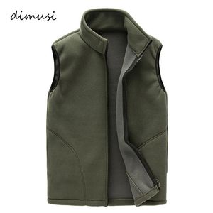 Gilets pour hommes DIMUSI Hommes Hiver Polaire Gilet Mâle Épais Chaud Gilet Outwear Casual Thermique Doux Gilets Hommes Coupe-Vent Veste Sans Manches YA720 231108