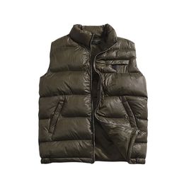 Heren Vesten Dons Katoen Vest Ontwerpen Dames Formeel Geen Mouwloos Zak Donsjack Herfst Winter Mode Jassen Dik Vest om Warm te Houden Puffer Bovenkleding