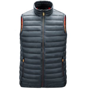 Gilets pour hommes vestes sans manches automne hommes chaud Homme hiver décontracté rembourré coton gilet Chalecos Para Hombre 221122