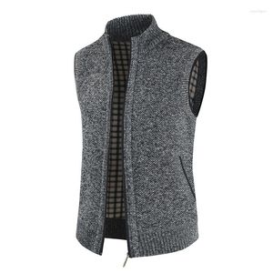 Herenvesten KB Herfst- en winterjas Mode Warm bovenkleding Vest Casual mouwloos jack