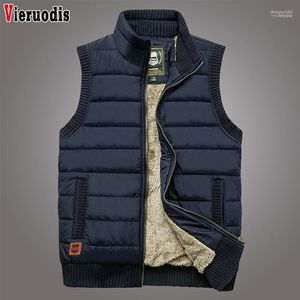 Hommes Gilets Homme Gilet Multi Plusieurs Poches Gilet Hiver Polaire Épais Chaud Est Hommes Grande Taille 5XLCasual Outwear Sans Manches Veste1 Stra22