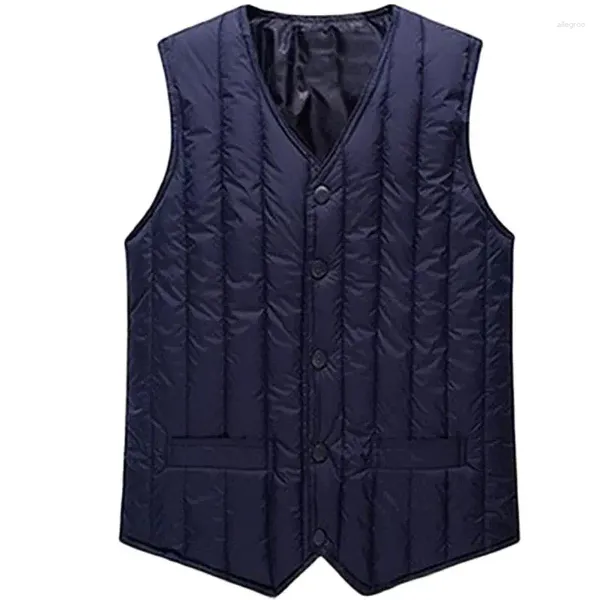 Gilets pour hommes Homme Printemps Down Mâle Automne Gilet chaud Hommes Lâche Abajo Gilet Femmes Pardessus Parkas Gilet Tops 5XL