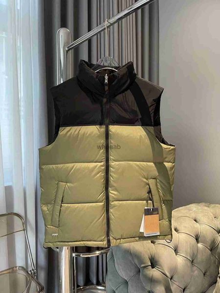 Chalecos para hombres Mans Womans Designer Winter Feather Chaleco Bodywarmer Chalecos más cálidos al aire libre sin mangas Feather Parka Outwear WDD Chaquetas Mejor diseño HKD230918