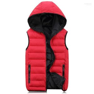 Hommes Gilets Hommes Automne Hiver À Capuche Gilet Hommes Sans Manches Survêtement Manteaux Amoureux Couple Gilets Plus La Taille 3XL 4XL1 Stra22