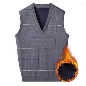 Herenvesten mannen trui vest ronde hals college all-match Koreaanse Japanse streetwear baggy pure kleur stijlvolle knappe casual breien g56