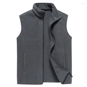 Gilets pour hommes Hommes Gilet Casual Mode Sans Manches Gilet Mâle Hiver Plus Taille Coton Épais Manteau Veste 2024 Automne Vêtements Chauds