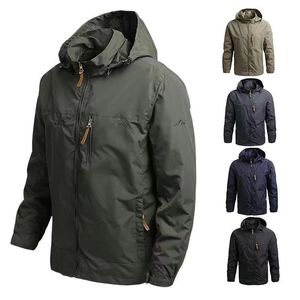 Heren Vesten Mannen Windjack Militaire Veld Jassen Bovenkleding Heren Tactische Waterdichte Piloot Jas Hoodie Jacht Leger Kleding 230802