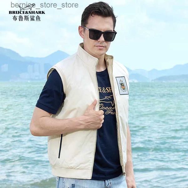 Chalecos para hombres Nuevo invierno Chaleco masculino Interior Espesar Algodón Bruce Casual Moda Ropa exterior Cremallera Chaleco para hombre Abrigos Chaqueta Tamaño grande 4XL Q231208