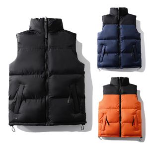 Herenvesten pufferjack vest designer gilet bodywarmer zwart wit grijs bruin Kleur blockcorrect versie vest jas outsidew186E