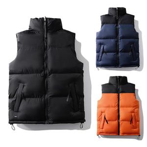 Herenvesten pufferjack vest designer gilet bodywarmer zwart wit grijs bruin Kleur blockcorrect versie vest jas buitenstew245b