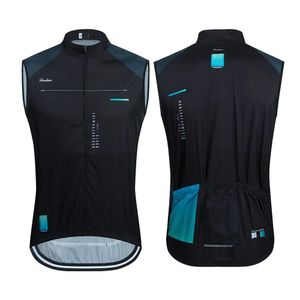 Raudax Heren Fietsvest Wind Heren Mouwloos Fietsgilet Lichtgewicht Buiten Winddicht MTB Sport Wind Reflecterend Vest 231020