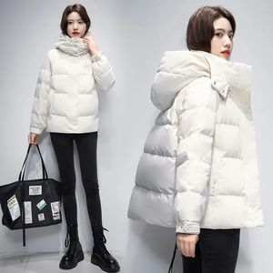 Herenvesten Korte warme kleding voor dames Lange donsjack Witte eend Koreaanse damesjas Intensificatie Vrouw Winterjassen Koud 231206