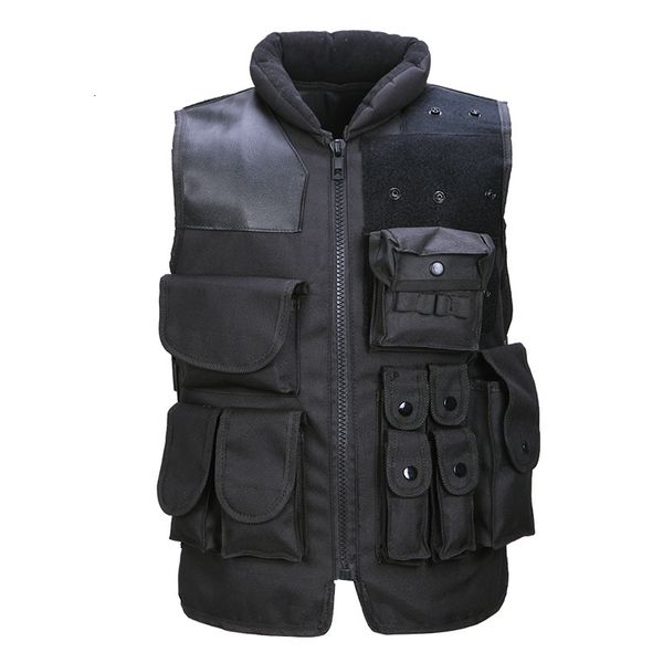 Gilets pour hommes Ventilateur militaire tactique Vêtements de plein air Gilet de combat Uniforme d'entraînement Imitation Body Armor Real Cs Stab Proof 230419