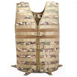 Gilets pour hommes gilet tactique équipement militaire uniforme de Combat Camouflage armée Molle Gear gilet de Paintball chasse