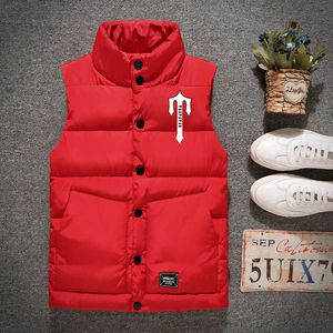 Mannen Vesten Trapstar Mouwloze Jassen Jas Winter Warm Thicken Verwarmd Vest Trend Merk Mannelijke Sportkleding Donsjack Winddicht Kleding 221119