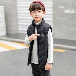 Gilets pour hommes à la mode 3 modes de température gilet chauffant enfants veste chauffante unisexe garder au chaud