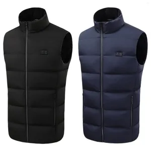 Herenvesten Unisex Elektrisch verwarmd gilet 21 verwarmingszones Winter Warme jas Met 3 niveaus Lichtgewicht Voor Buitensporten Wandelen