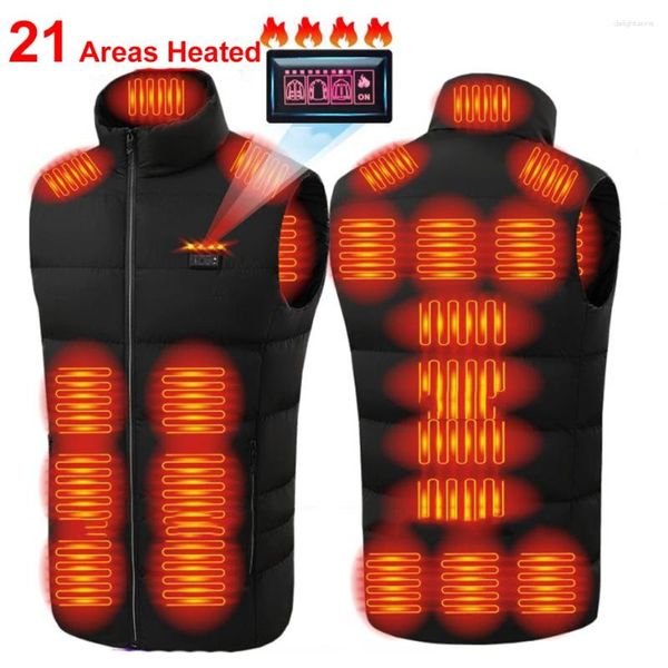 Vestes de chauffage USB pour hommes