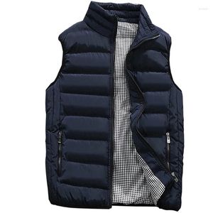 Heren Vesten Vest Heren Herfst Winter Warm Mouwloos Jasje Vest Mode Casual Jassen Heren 5XL