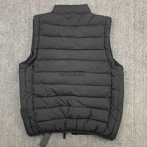 Herenvesten Vesten Heren Heren en dames Geen hoed Mouwloze jassen Katoen gevoerd Herfst Winter Vrijetijdsjassen Heren vest Verdikking bodywarmer Donsvesten HKD230918