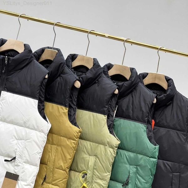 Chalecos para hombres Chalecos Mans Womans Diseñador Invierno Pluma Chaleco Bodywarmer Chalecos Más Cálido Al aire libre Sin mangas Feather Parka Outwear WDD Chaquetas Mejor Diseño L230912