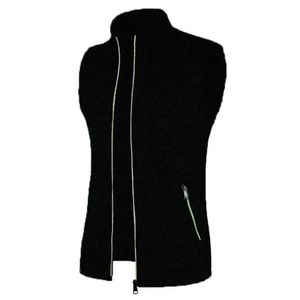 Gilets pour hommes Gilet col montant débardeurs sweat-shirt hommes gilet col roulé polaire cardigan printemps automne veste sans manches vêtements d'extérieur 231020